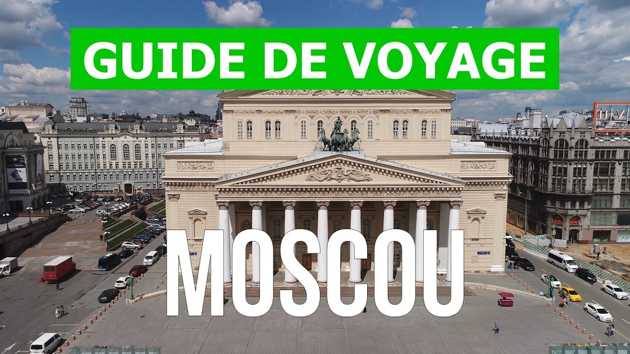 Ville de Moscou en 4k. Russie et Moscou &agrave; visiter
