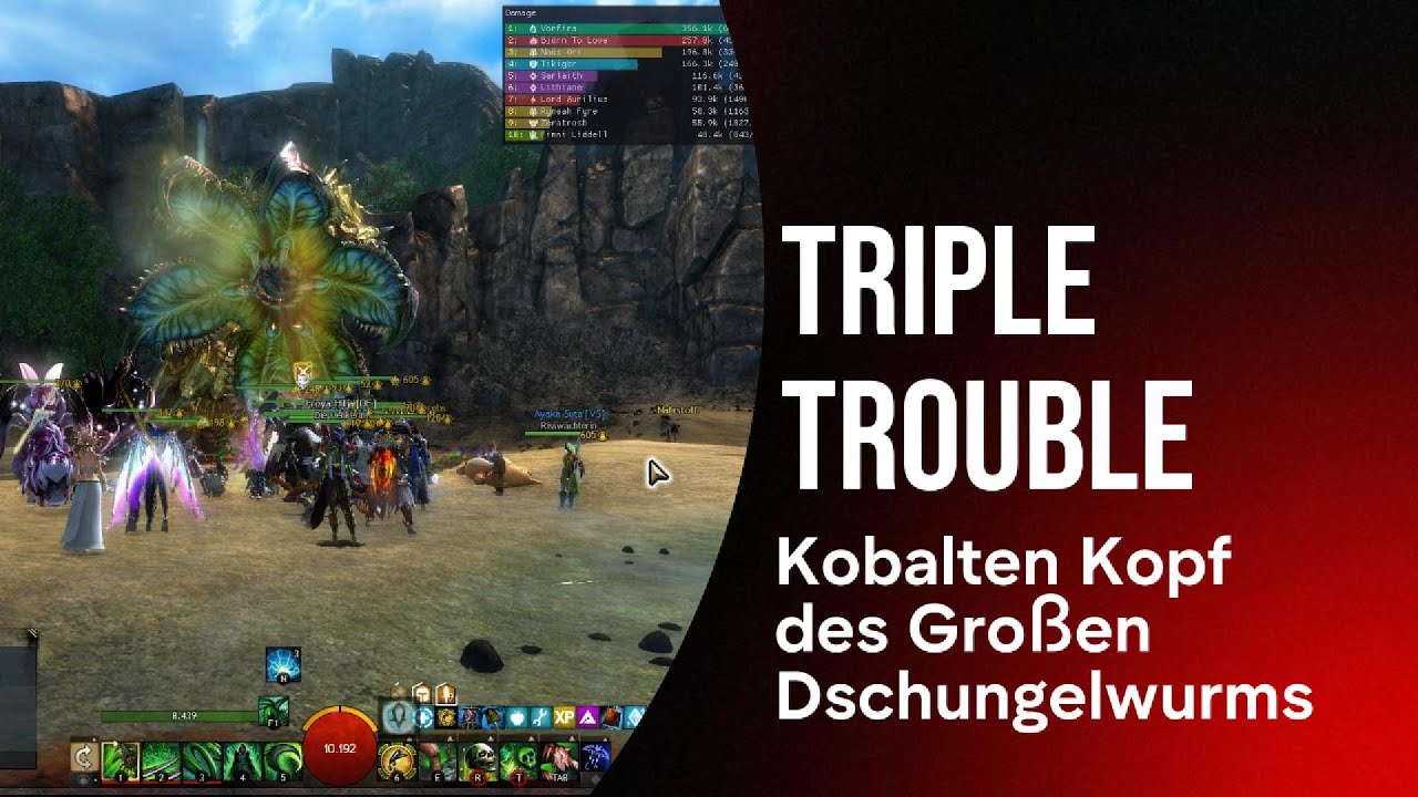 Guild Wars2 Dreifach &Auml;rger/Wurmkopf #3 Kobalt