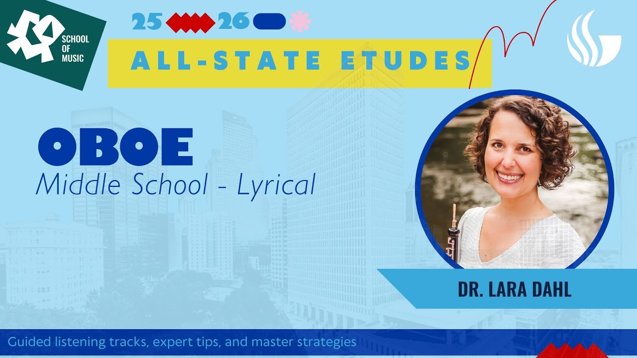 GMEA 2025&ndash;2026 All-State Oboe Middle School Lyrical Etude | Georgia State School of Music