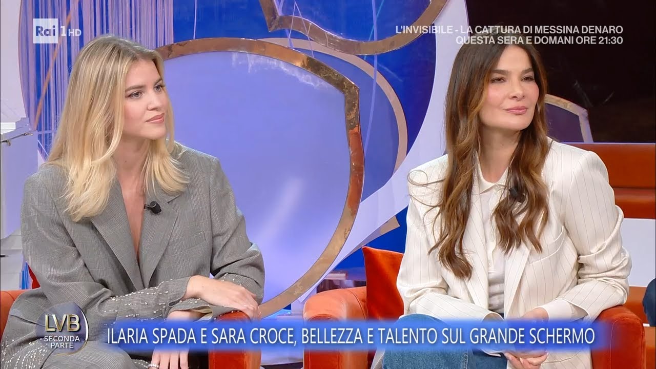 Ilaria Spada e Sara Croce, bellezza e talento sul grande schermo - La volta buona 03/02/2026
