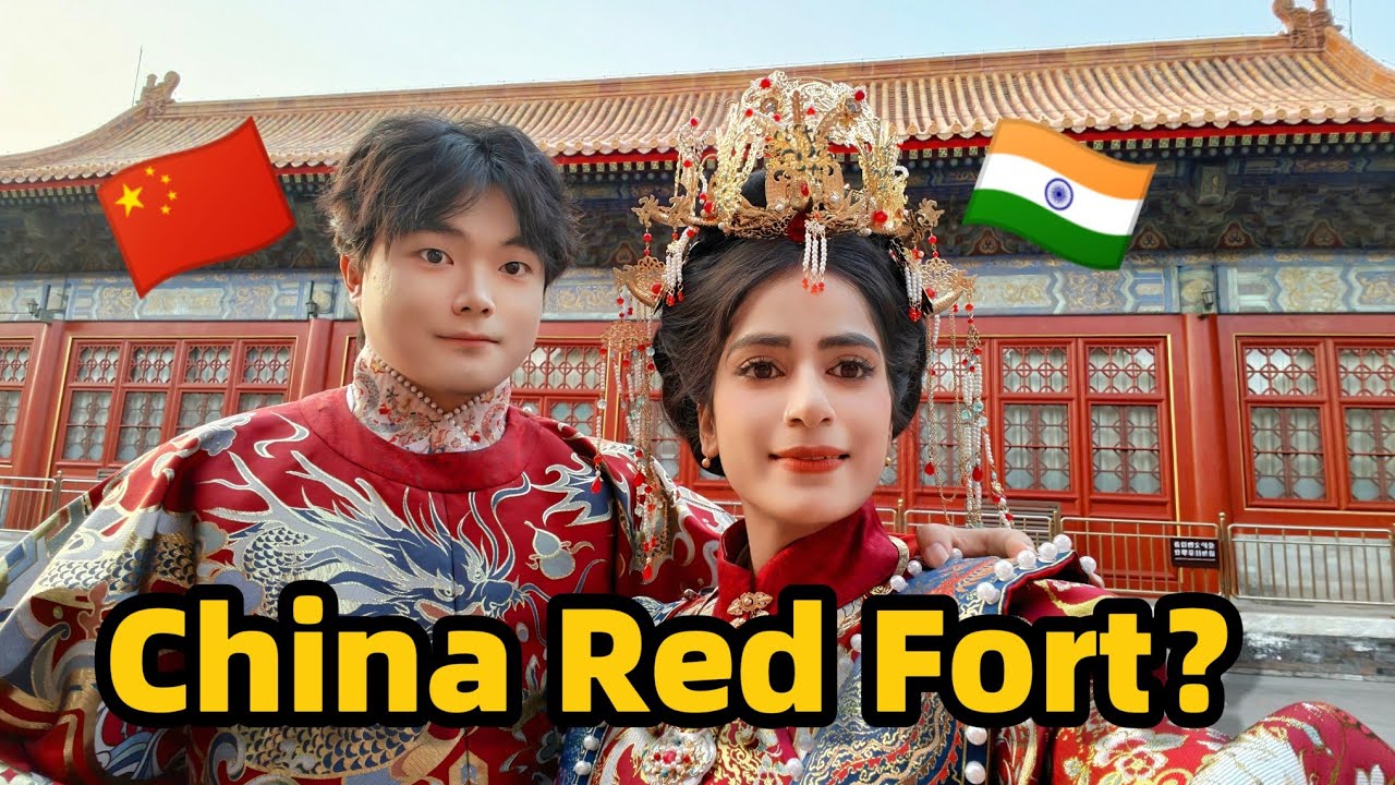 Indian wife in Beijing Forbidden Places|Tiananmen Square 🇮🇳🇨🇳