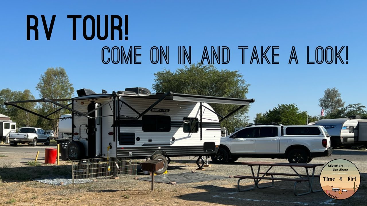 RV Tour! Come take a look at our 2022 Sunset Park Rv - Sunlite 18RD
