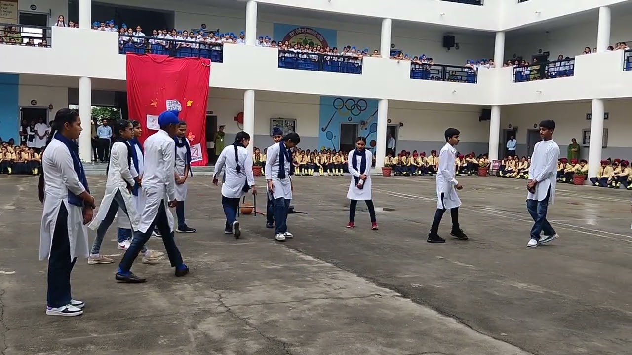 Nukkad natak by (blue House) st. kabir public school on mother's day
