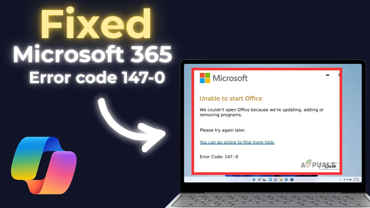 How To Fix Microsoft 365 Error 147-0