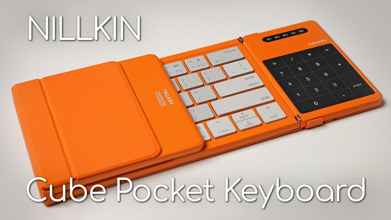 휴대용 키보드는 이걸로 끝 | NILLKIN Cube Pocket