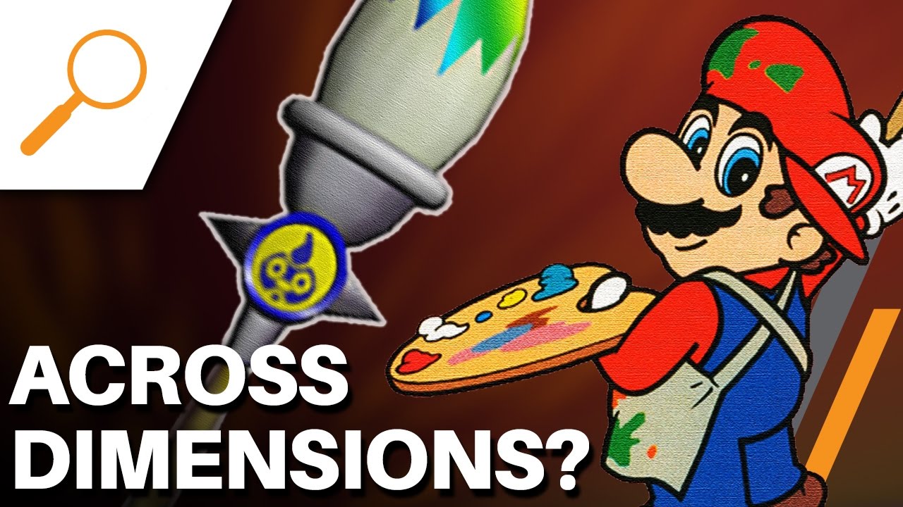 Mario Theory - The Hidden Origins of the Magic Paintbrush | SwankyBox