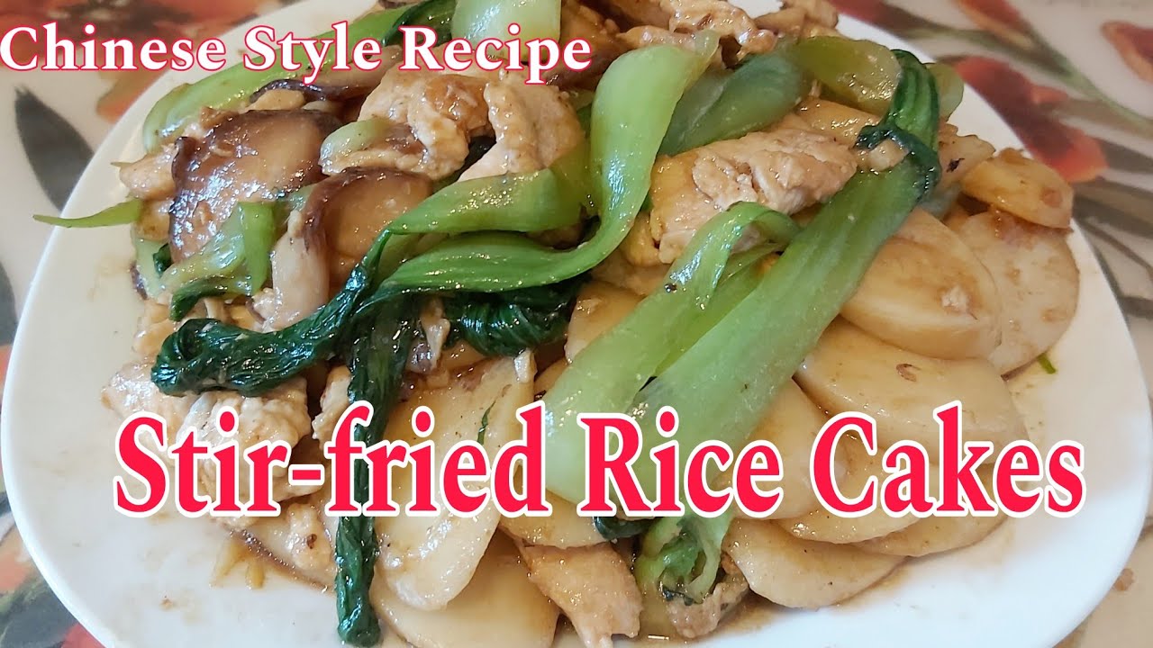 Rice Cakes Recipe | Stir-Fried Rice Cakes Recipe | Chinese Style Recipe | jhen frago 