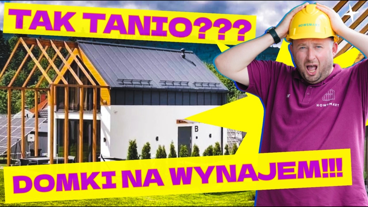 Gotowy POMYSŁ NA BIZNES! Domki na wynajem | Mezzanine Smart 35 | HowSmart