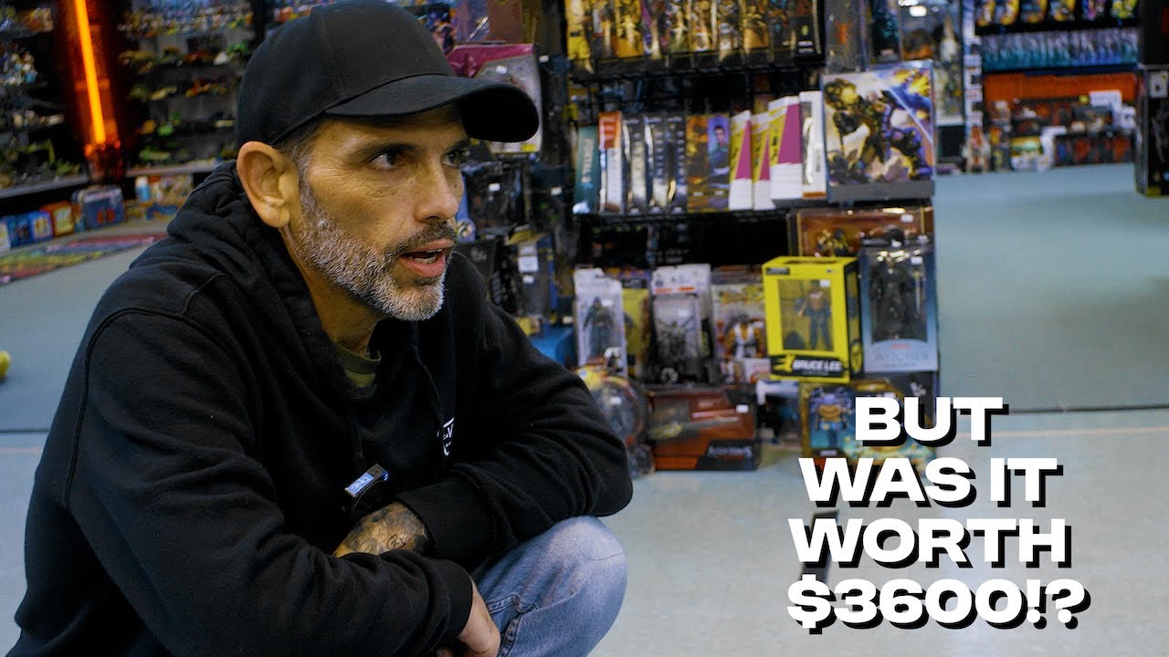 Toy Collector Brings in $3600 of Rare 80s Toys to Trade!