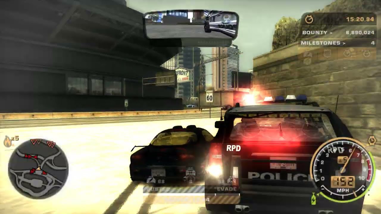 Need for Speed  Most Wanted Mazda RX-7 Pursuit