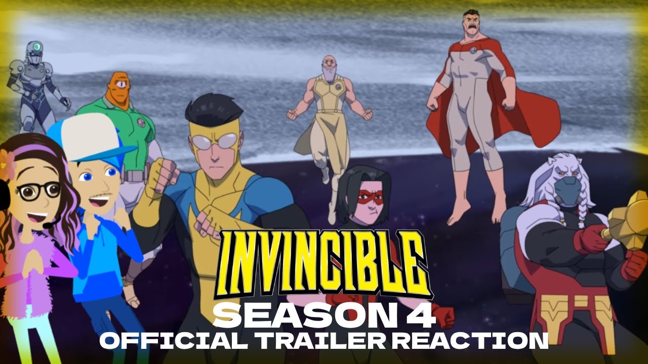 Invincible: Season 4 | Official Trailer Reaction