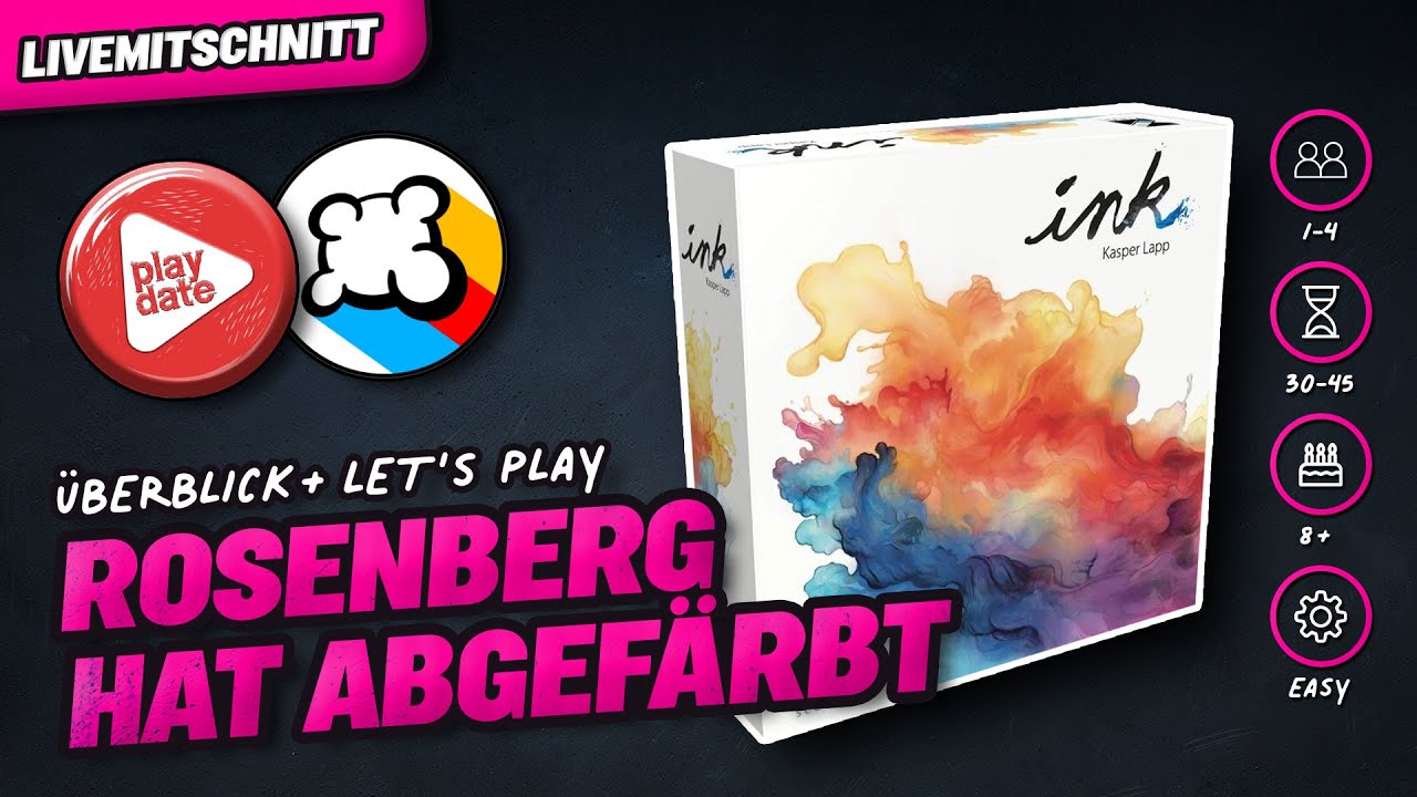INK - Brettspiel - Regeln & Lets Play - Board Game Arena