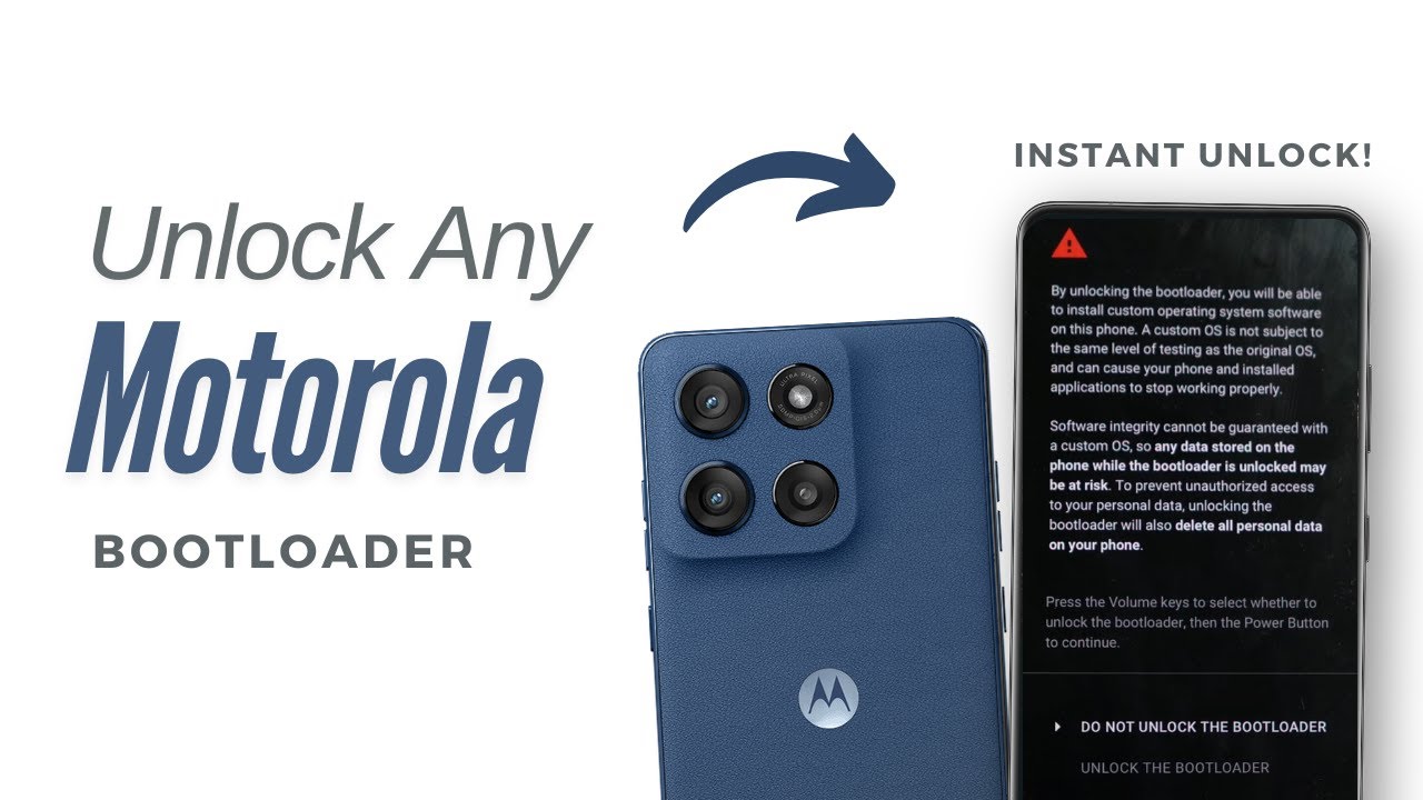 Как разблокировать загрузчик любого Motorola: мгновенная разблокировка Moto