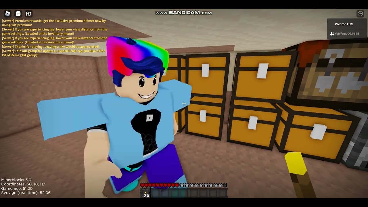 The BRIGHEST PLACE ON EARTH... (Roblox Miner Blocks)
