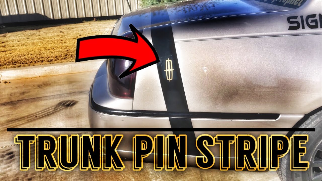 Специальная полоса на багажник | Lincoln Town Car