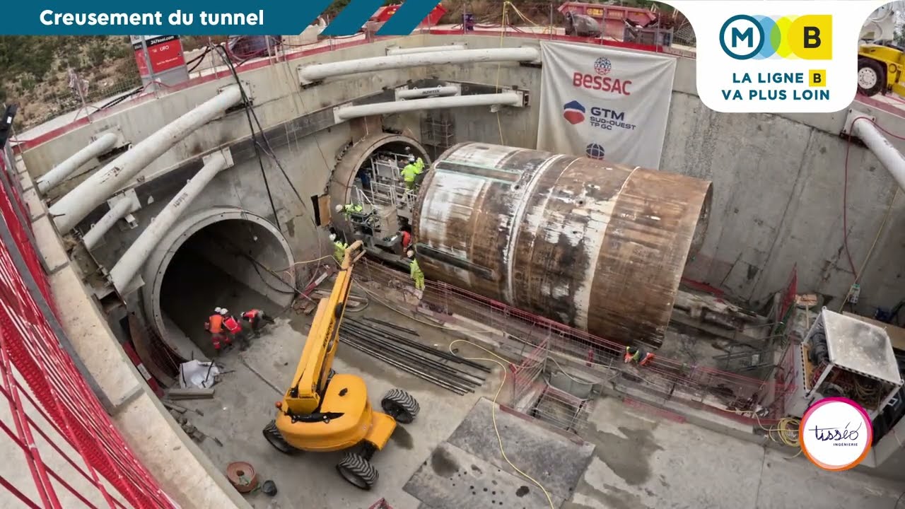 Fin du creusement du tunnel de la Connexion Ligne B