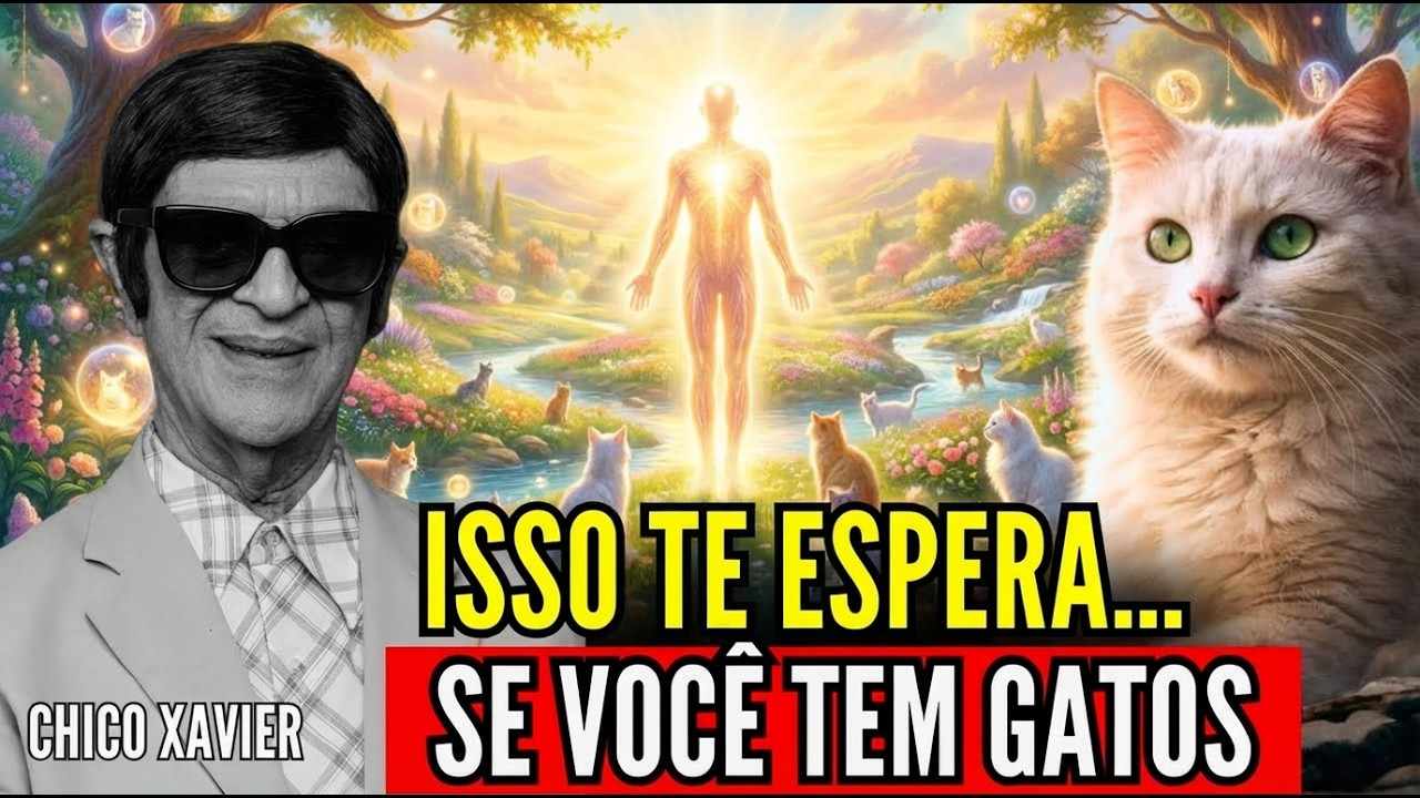 Chico Xavier Revela O Destino Espiritual de Quem Tem Gatos 😱