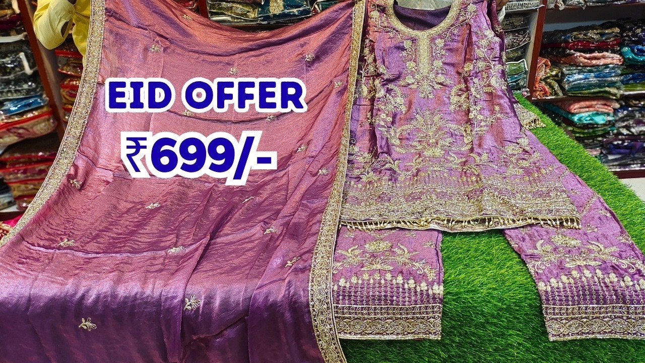 EID SPECIAL 🌙 ₹699/- Mai Readymade Dresses & Cordsets Hyderabad Shopping