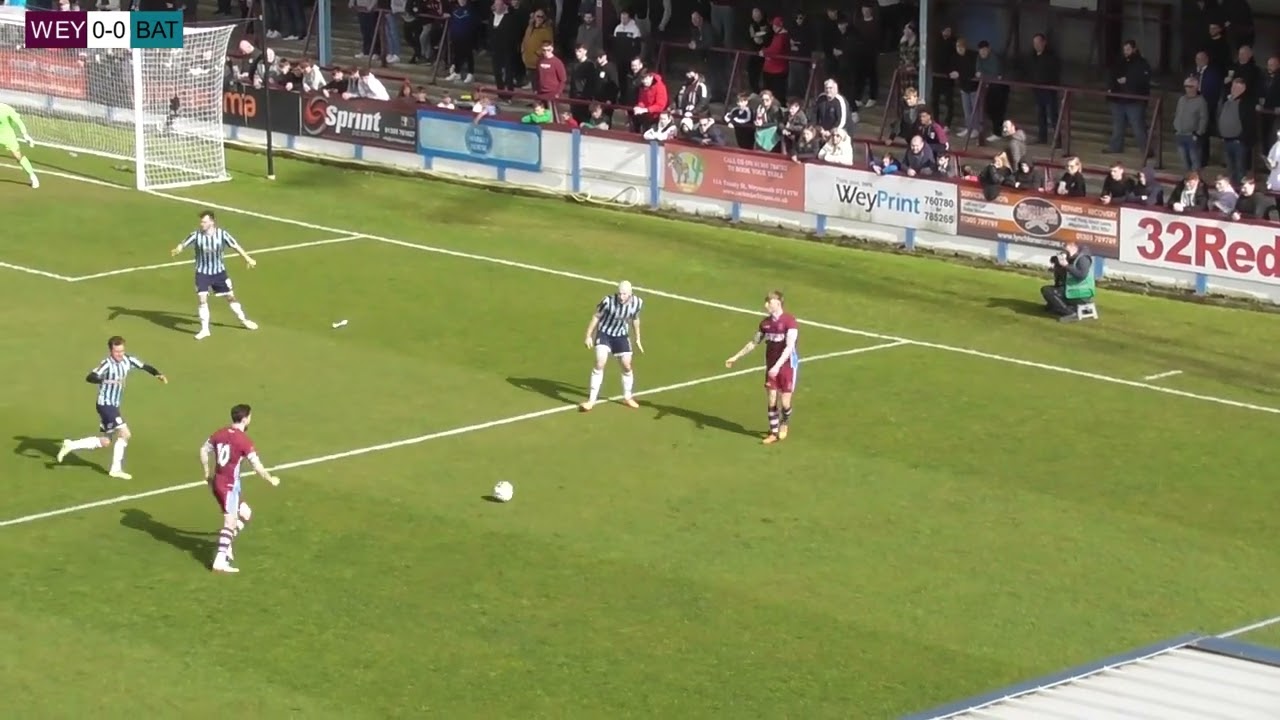 HIGHLIGHTS: Weymouth 1-0 Bath City - Monday 10th April 2023