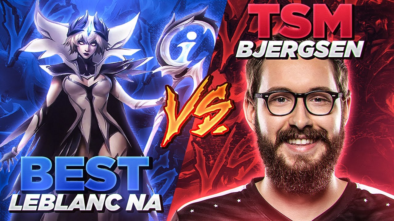 When RANK 1 Leblanc goes up against TSM Bjergsen! (INTENSE)