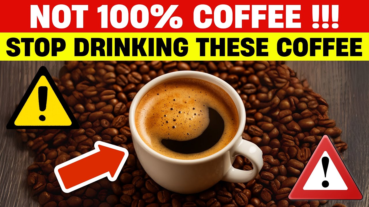 NOT 100% COFFEE! STOP Drinking These 7 Coffee Brands