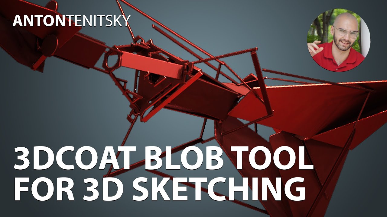 3D Coat Blob Tool for 3D Sketching