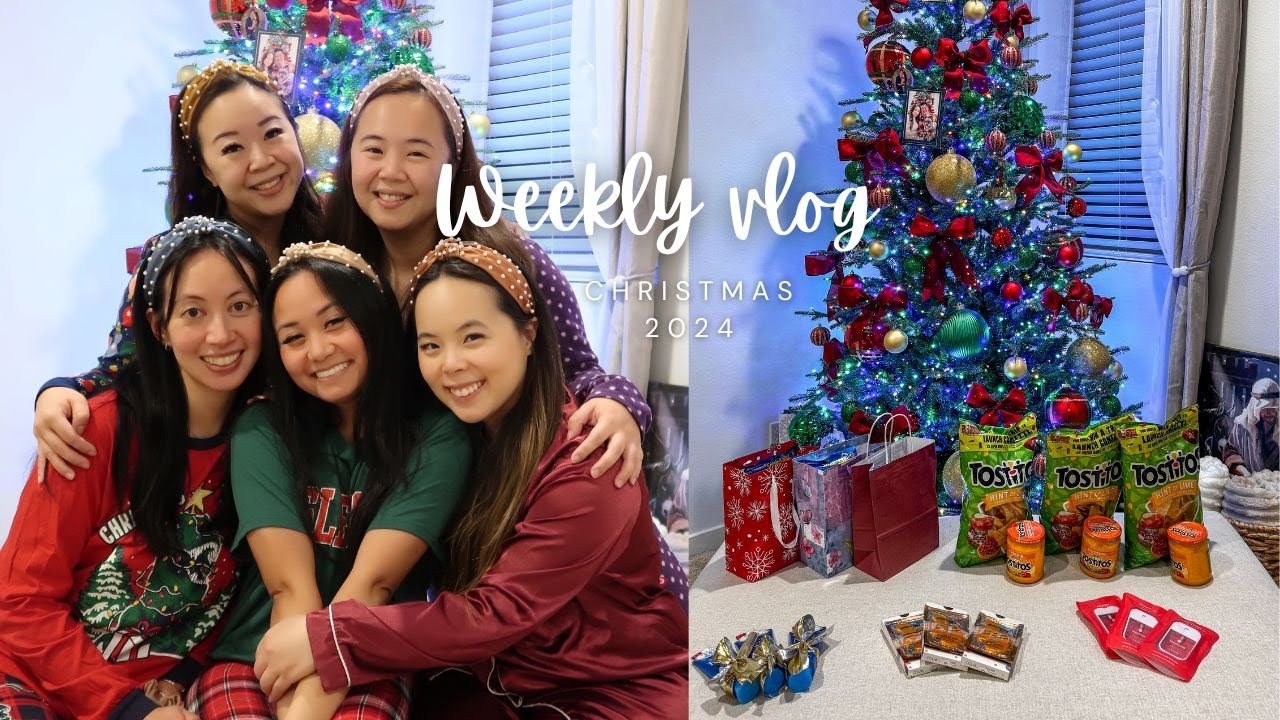 Christmas Festivities of 2024 + Hosting Friendsmas/Girlsmas | Vlog. 2