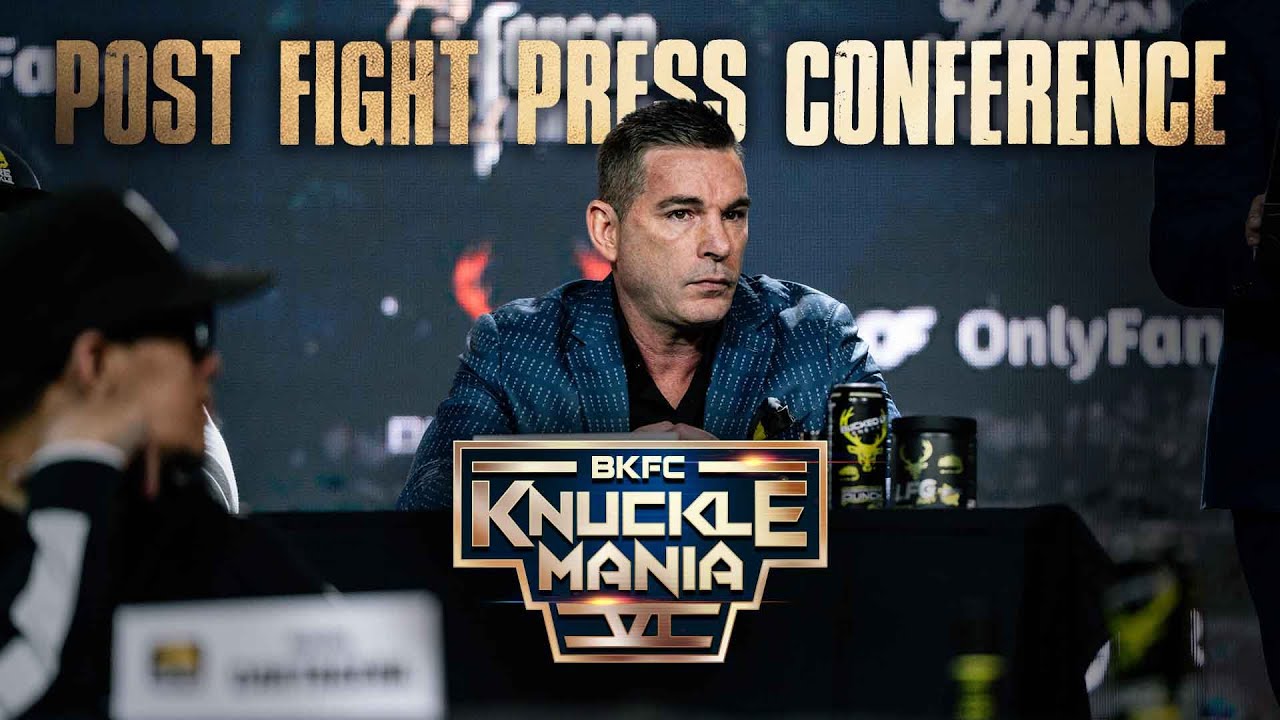 BKFC KNUCKLEMANIA VI POST-FIGHT PRESS CONFERENCE | LIVE!