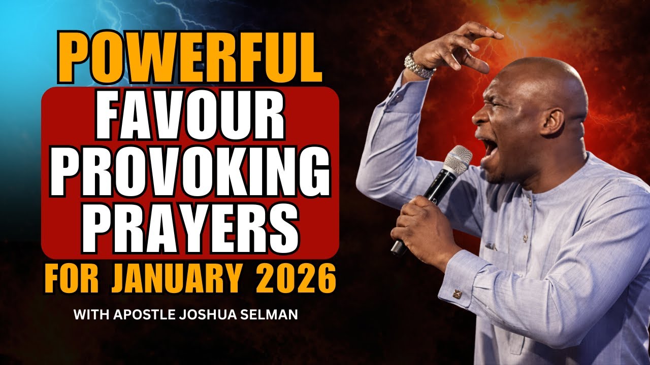 POWERFUL FAVOUR PROVOKING PRAYERS FOR JANUARY 2026 WITH APOSTLE JOSHUA SELMAN