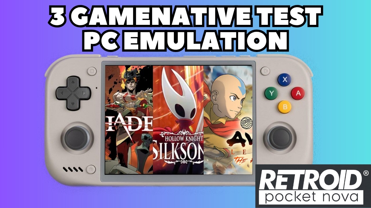 Retroid Pocket Nova Performance / Gameplay Gamenative 3 GAMES TESTED!