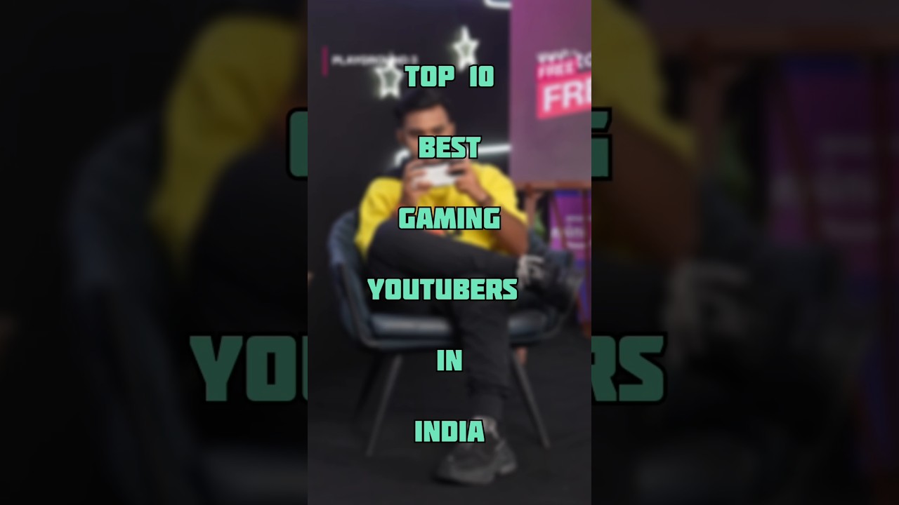 Top 10 Best Gaming Youtubers In India| #shorts #viralshorts #youtuber #top10