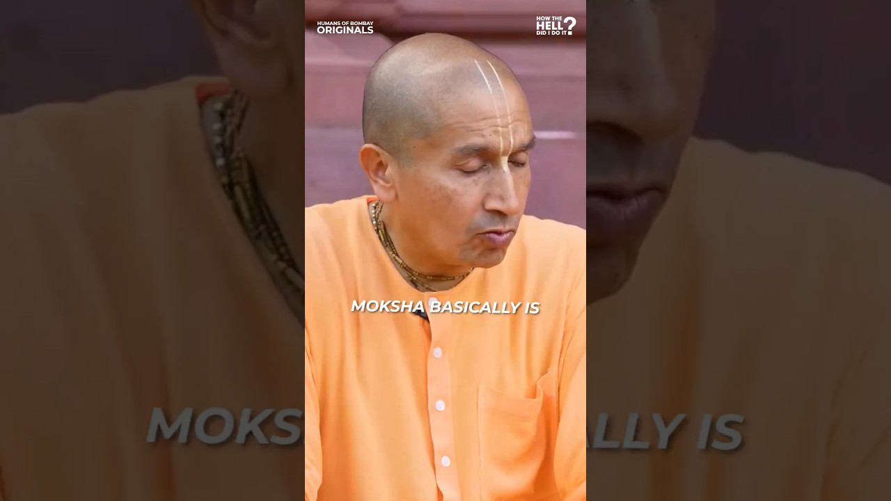 What is moksha? Gauranga Das Ji #moksha #dussehra #spirituality #podcast #shorts