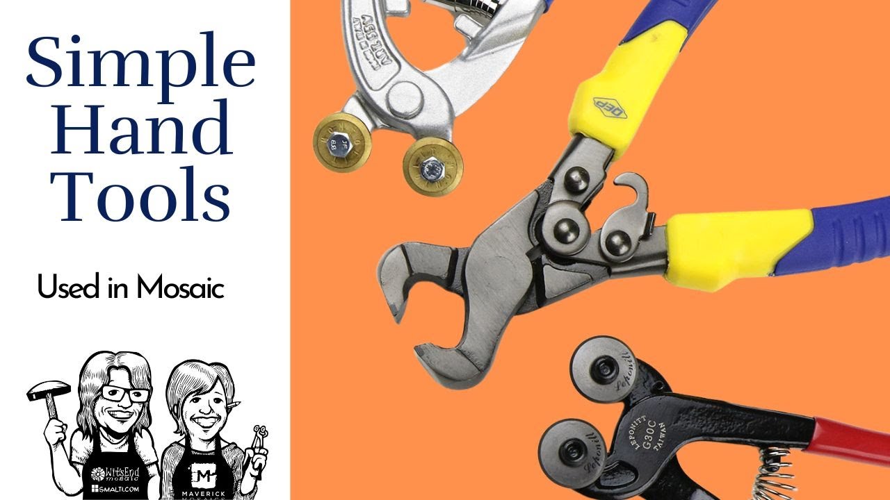 Simple Tools for Cutting and Nipping Ceramic for Mosaic