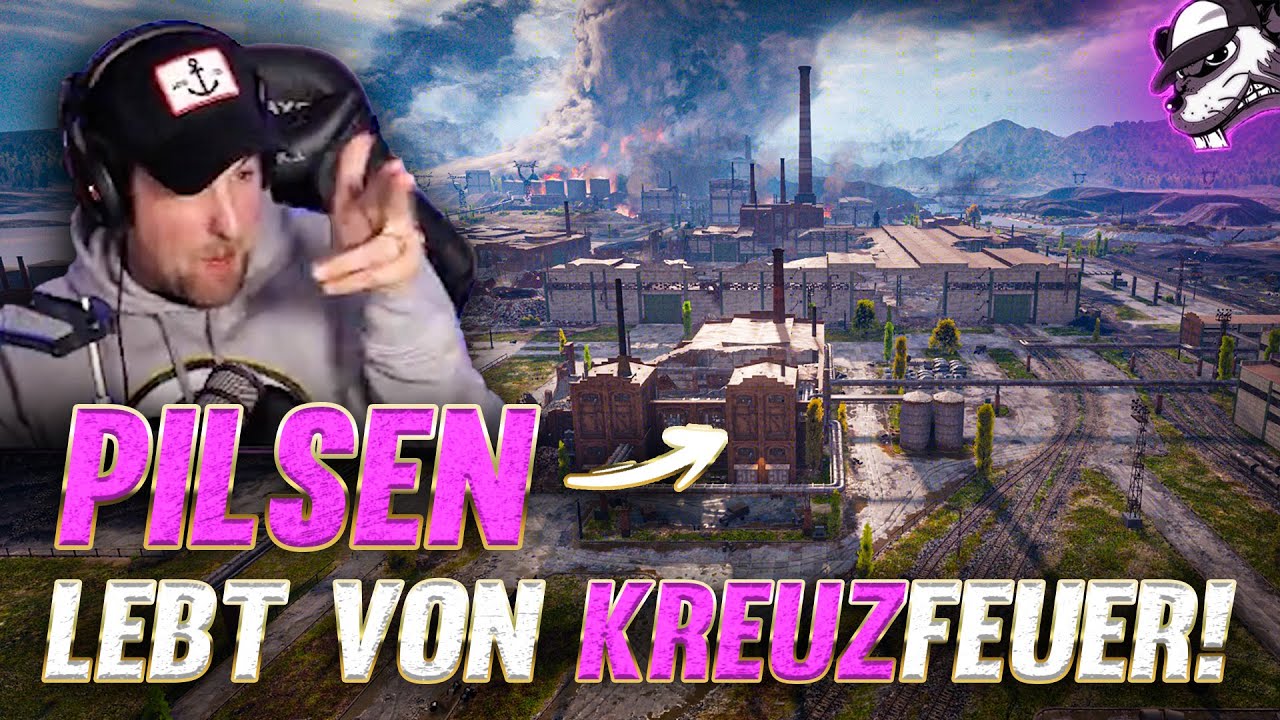 Pilsen lebt von Kreuzfeuer! Was kann die Karte noch so? [World of Tanks - Gameplay - Deutsch]