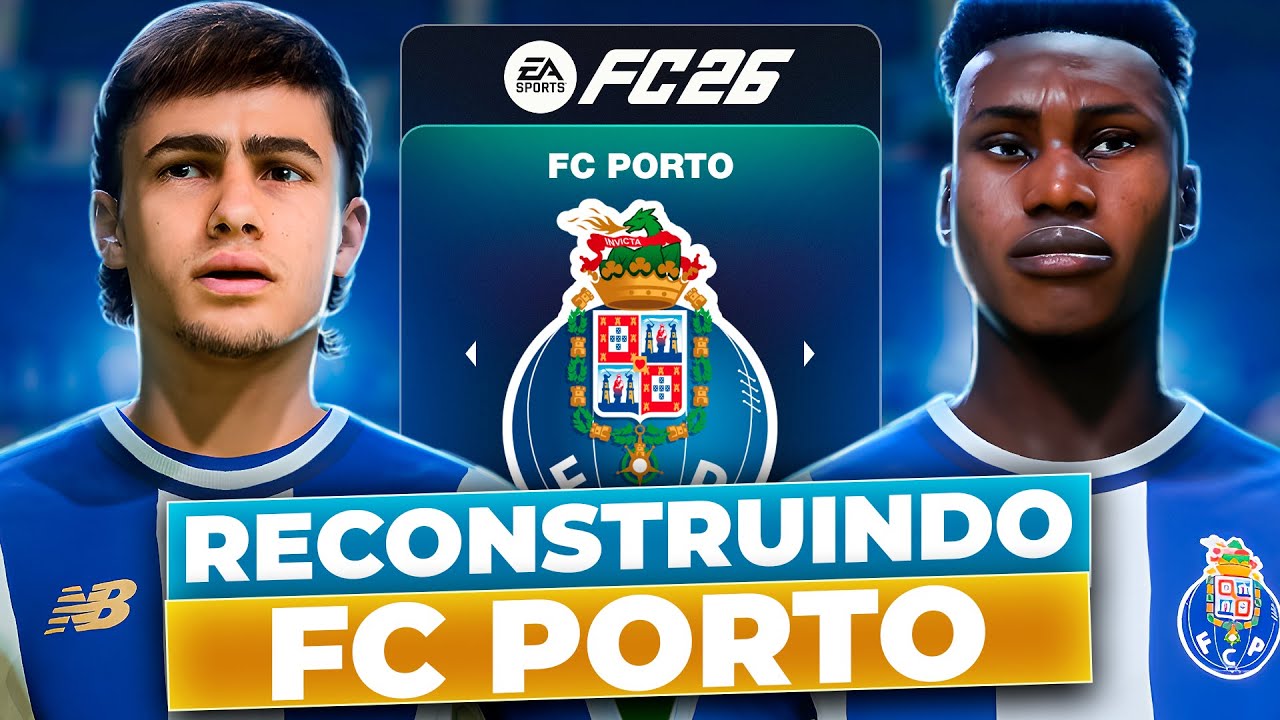 RECONSTRUINDO o PORTO ULTRA REALISTA! 🇵🇹  | FC26 MODO CARREIRA