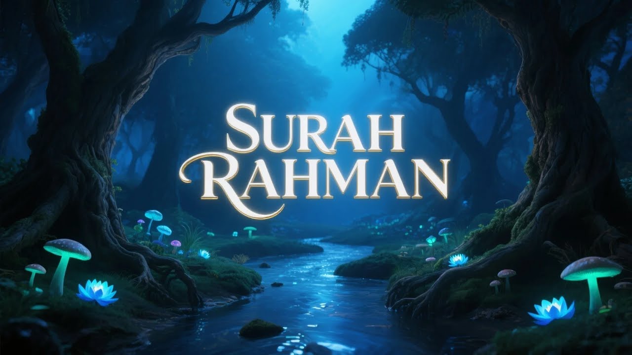 Surah Ar Rahman سورة الرحمن | قرآن مريح يساعد على النوم العميق وتهدئة العقل