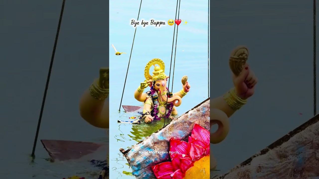 🙏❤️ Ganesh Nimarjanam 2026 &mdash; Tank Bund, Hyderabad ❤️🙏. #ganeshchaturthi #2026 #shorts #nimarjanam 