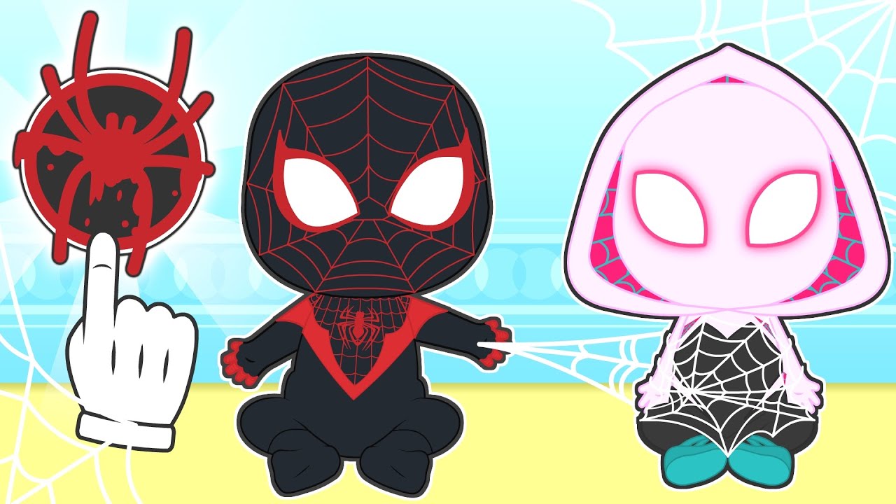 BEBÊS ALEX E LILY 🕸️🕷️ Fantasia do Home Aranha Miles Morales