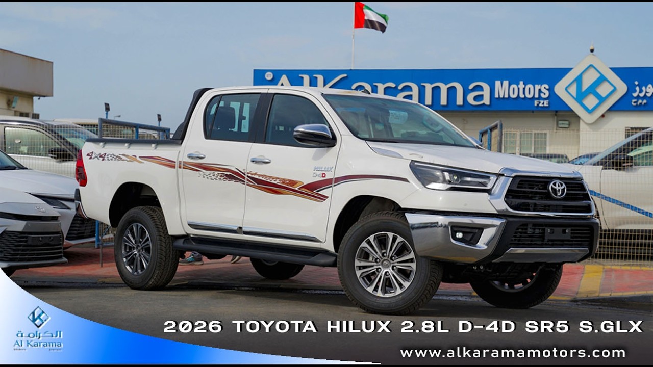 2026 Toyota Hilux 2.8L SR5 SGLX - Full GCC Spec