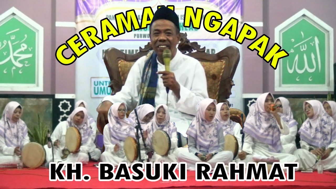 Pengajian KH Basuki Rahmat Klampok Banjarnegara