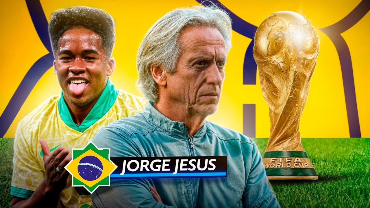 COPA DO MUNDO COM JORGE JESUS !! O NOVO TREINADOR DA SELEÇÃO BRASILEIRA - PATCH 2025 para PES 2021