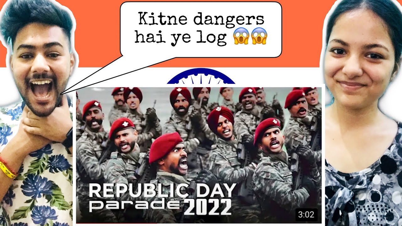 Indian Army Hell March || 2022 || India's Republic Day Parade | REACTION | reaction video on india