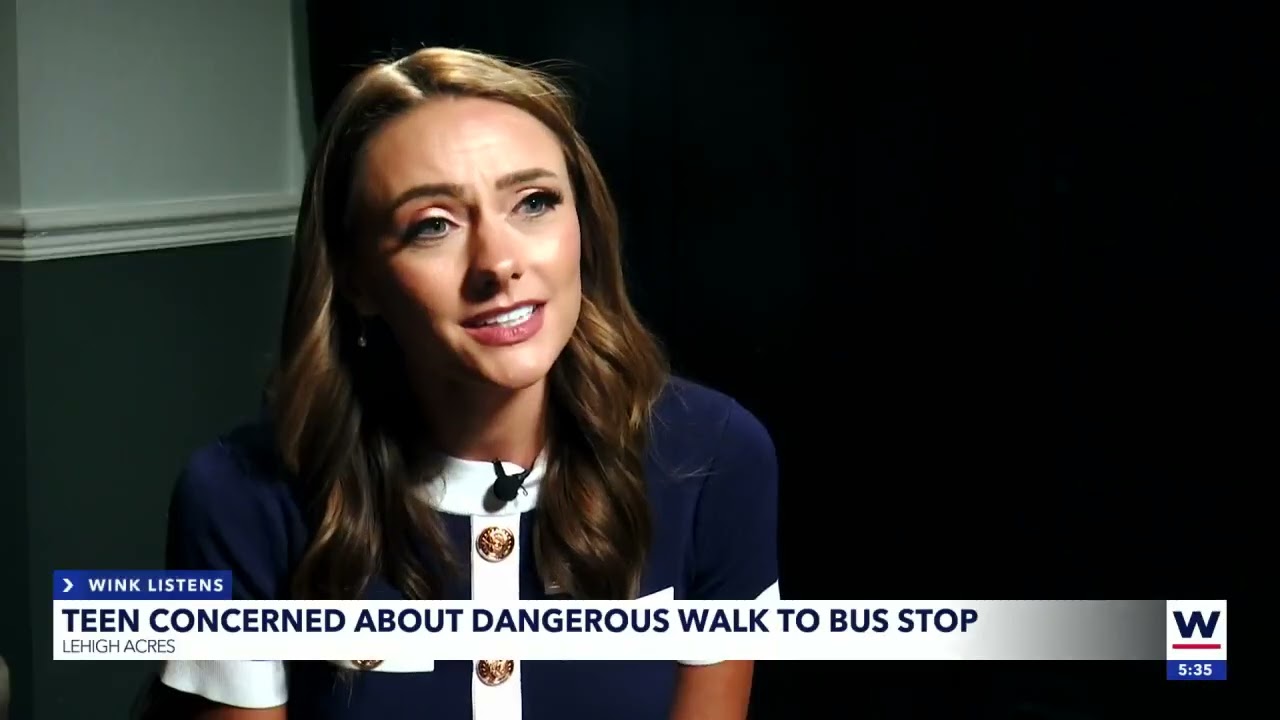WL: Teen Concerned About Dangerous Walk To Bus