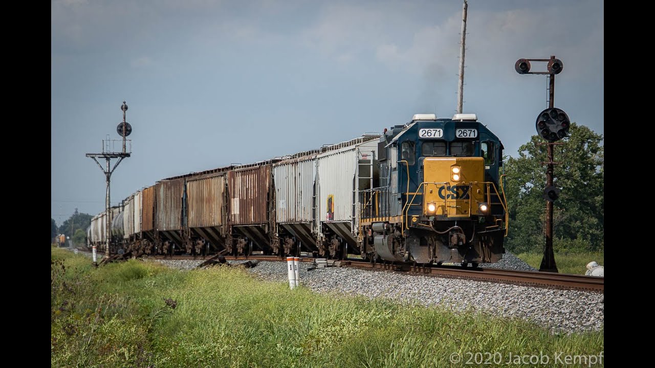 CSX along the Toledo Sub