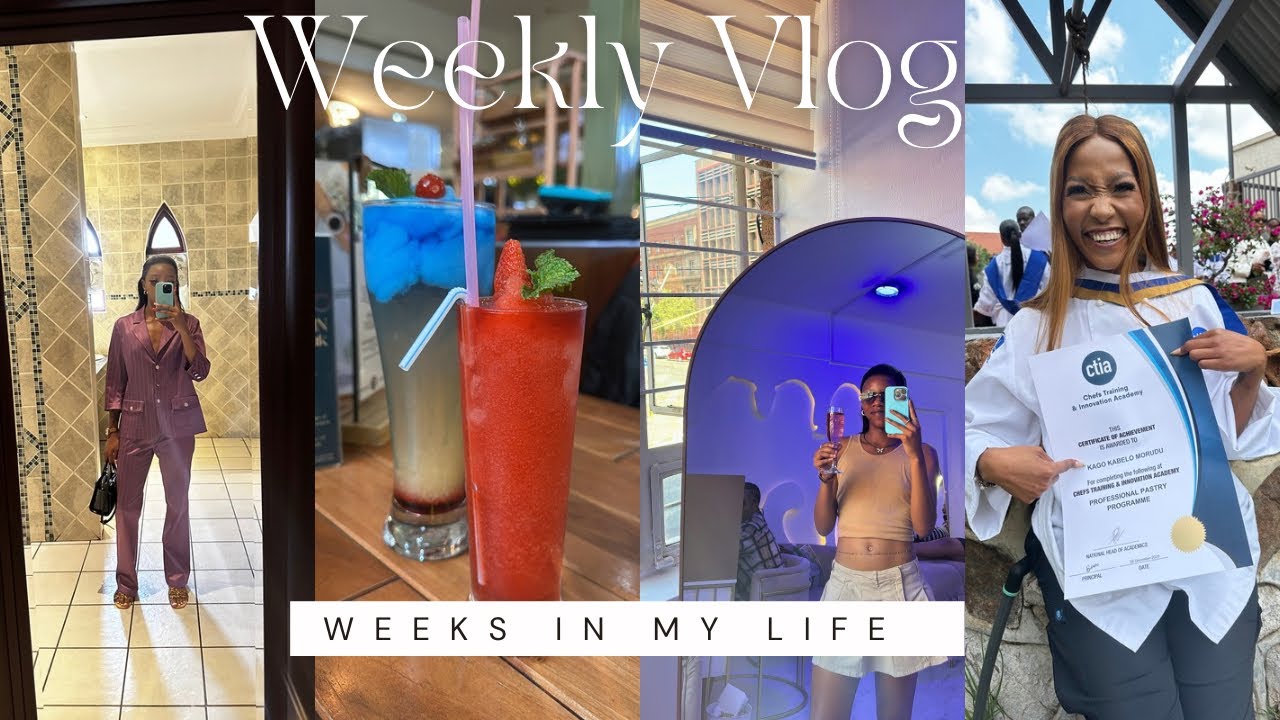 WEEKLY VLOG: GRADUATION, PR PACKAGES AND NEW TATTOO