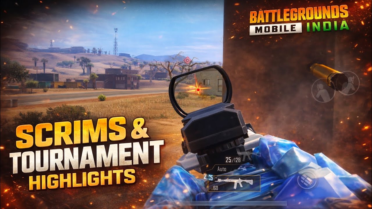 🔥SCRIMS AND TOURNAMENT  HIGHLIGHT @kraftonindiaesports @BattlegroundsMobile_IN 