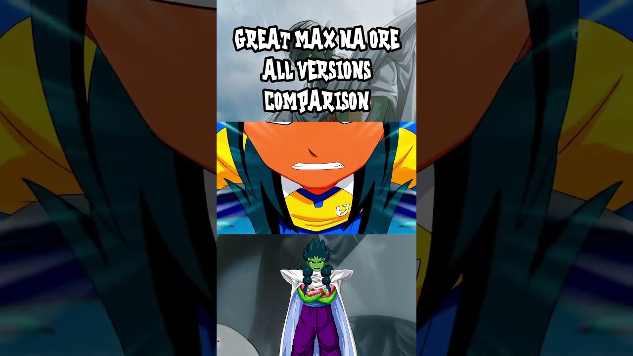 Great max na ore All versions comparison  #inazumaelevengochronostone #anime #inazumaeleven