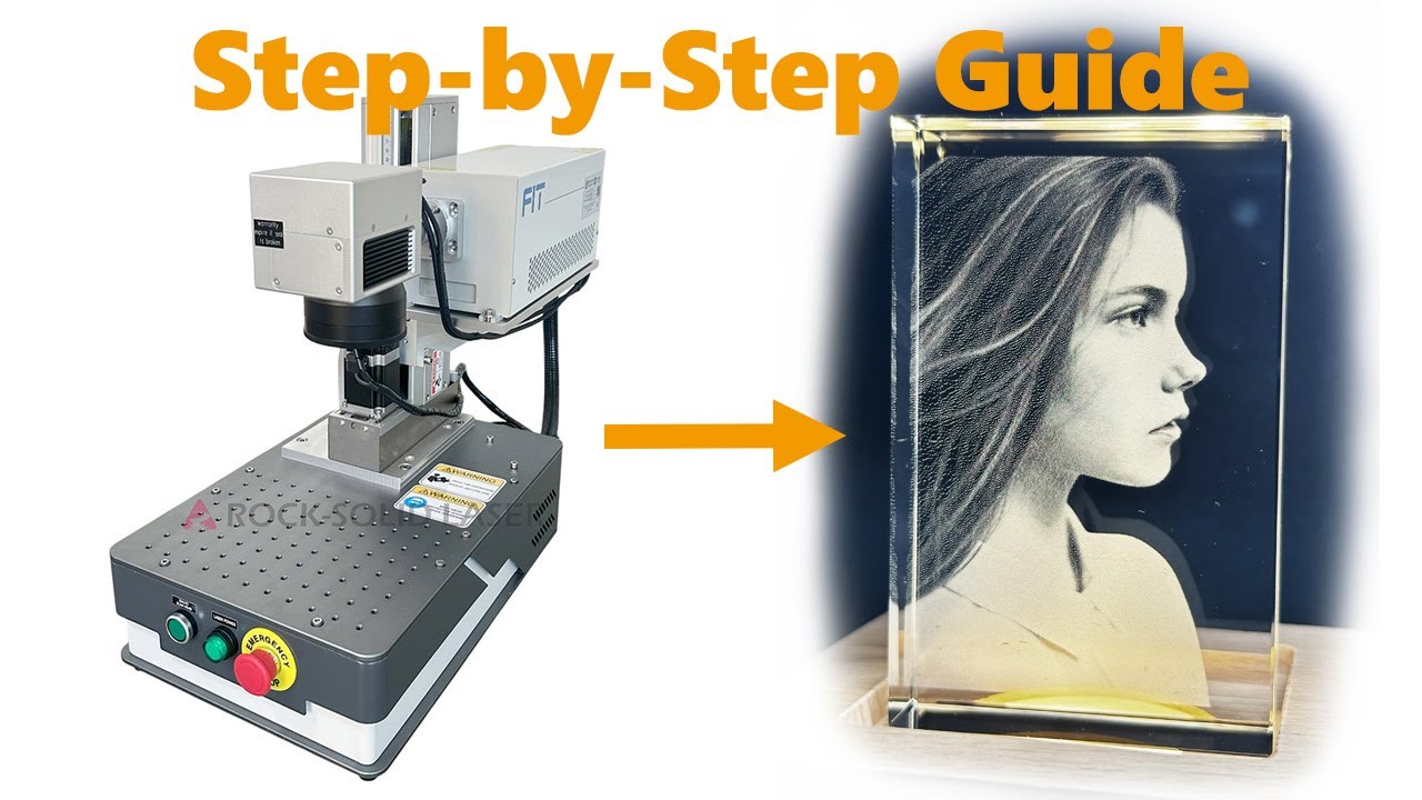 Step-by-Step Guide Engraving Photos Inside Crystal Glass with 3D Crystal Subsurface UV Laser