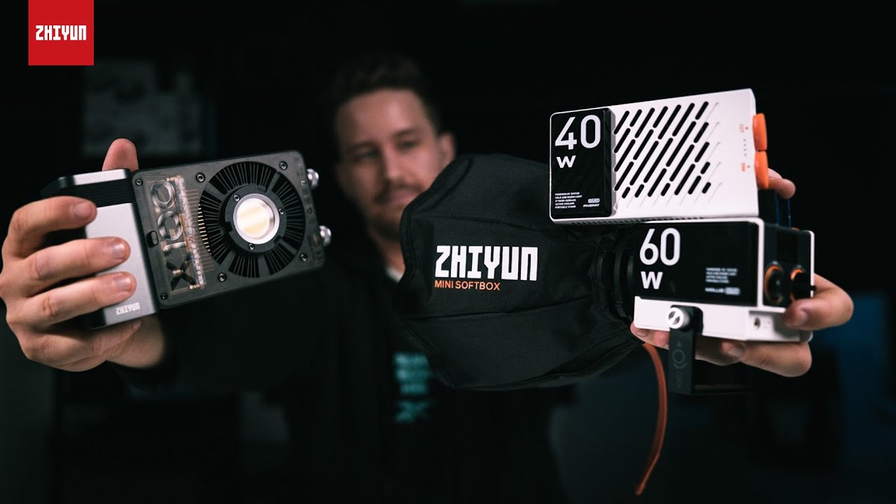 Einfaches Licht-Setup für dein YouTube Video | ZHIYUN G60 / X100 / FIVERAY M40