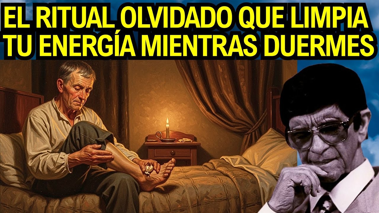 Frota ajo en tus pies antes de dormir: el ritual olvidado de Chico Xavier para cuidar tu alma